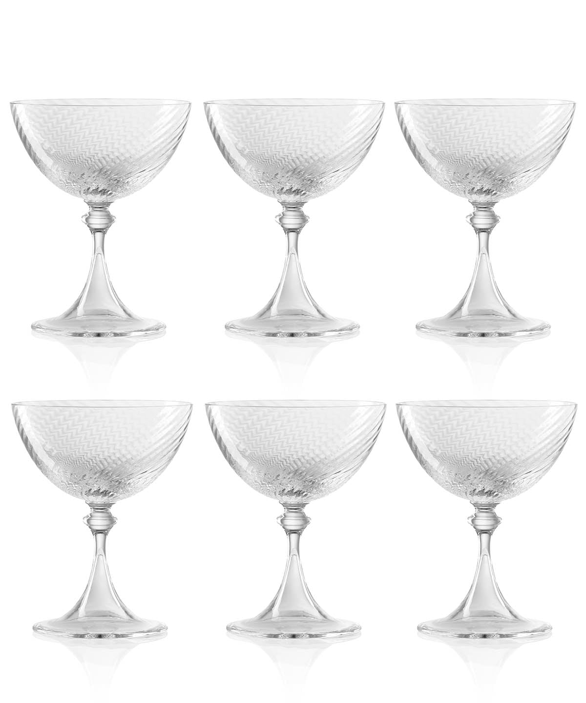 PL/4 Coppa Champagne, Set da 6