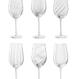 Tolomeo Set da 6 Calici Vino Bianco